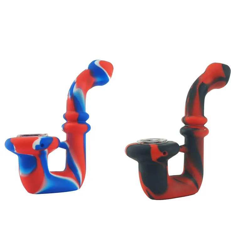 New Style Silicone Water Pipe Wholesale, U shape Silicone Water Pipe