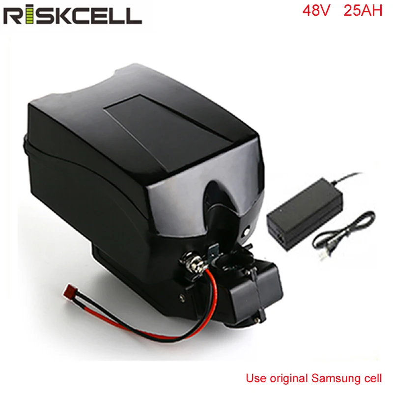 

48v 1000w electric bike battery 48V 25Ah battery pack for 48V bafang/8fun 1000w motor with Frog Case+Chargrer For Samsung cell