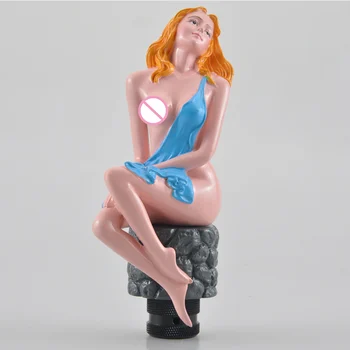 

Sexy Girl Lady Style Universal Car Manual Gear Stick Shift Knob Shifter Lever Gear Shift Knob Cover for most car