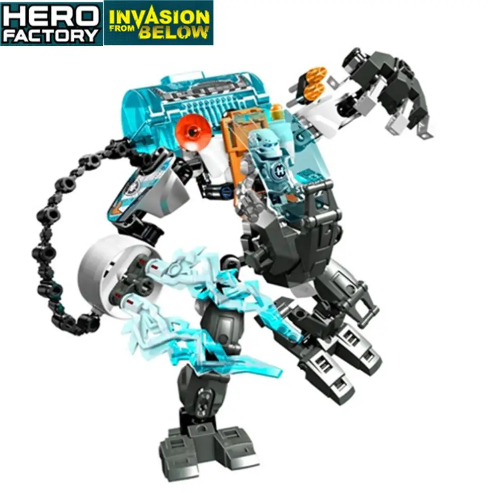 hero factory attack from below