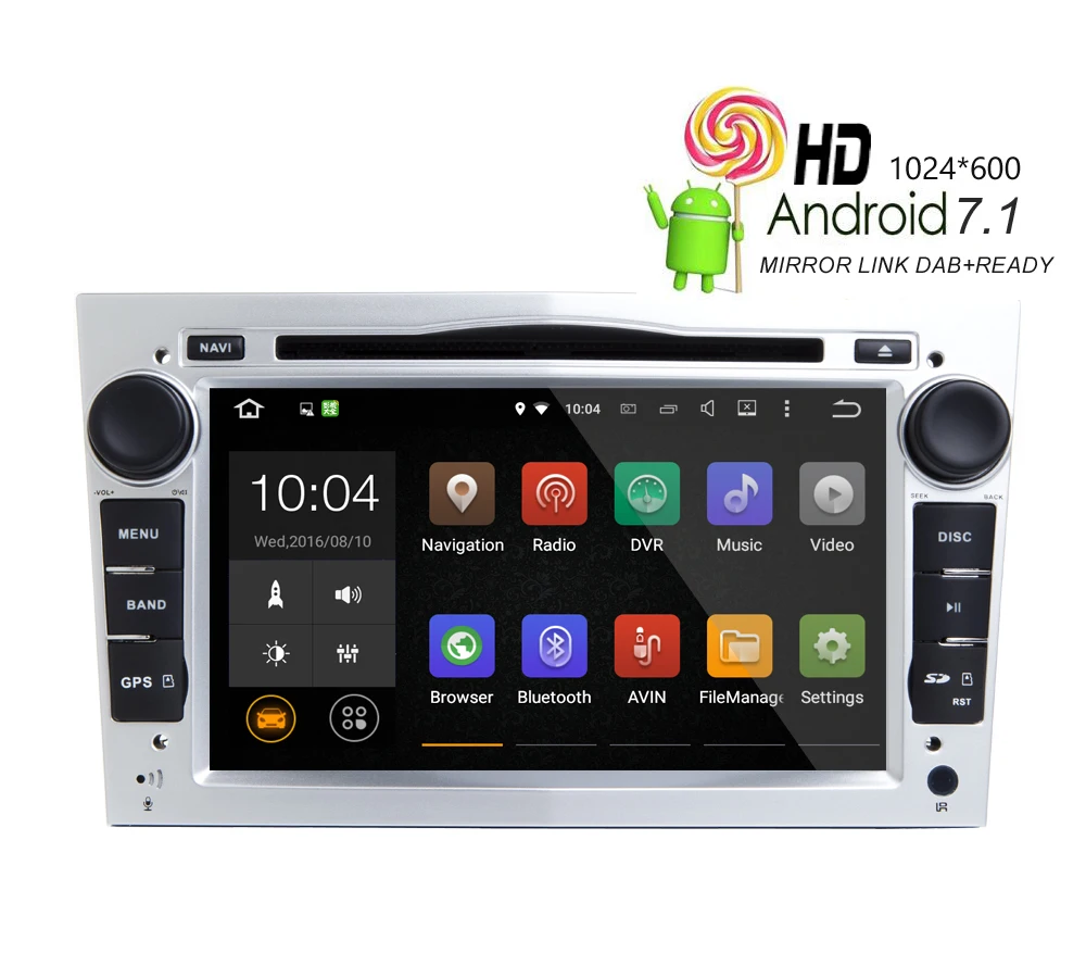 HIRIOT Auto Navigation CAR Android 7 1 DVD GPS Player For Opel Astra Vectra Antara Zafira