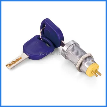 

10 pieces 32mm zinc alloy keyed differently tubular electrical cabinet door switch lock