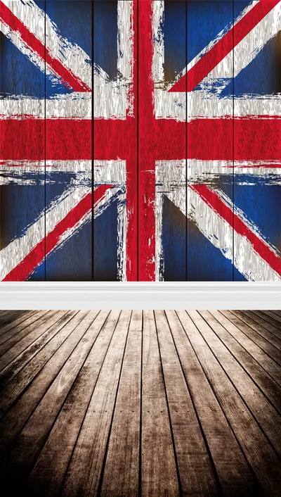 Filming British Flag Photography Backdrops Fabric Backgrounds For 