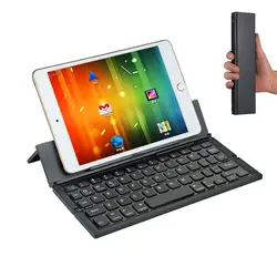 Беспроводной Bluetooth клавиатура для Планшеты Складная складной клавиатура для IOS Andriod microsoft мобильного телефона Ipad Keyboard