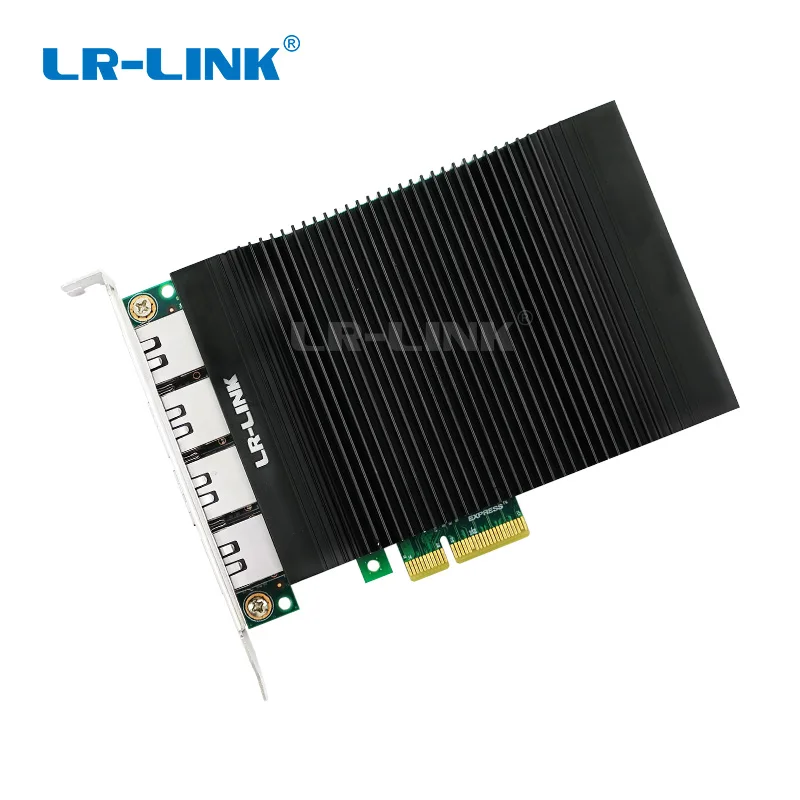 LR-LINK 2005PT Gigabit Ethernet Industrial Application Quad Port PCI-Express Network Card Lan Card RJ45 Adapter Intel I350 Nic LR-LINK 2005PT Gigabit Ethernet Industrial Application Quad Port PCI-Express Network Card Lan Card RJ45 Adapter Intel I350 Nic