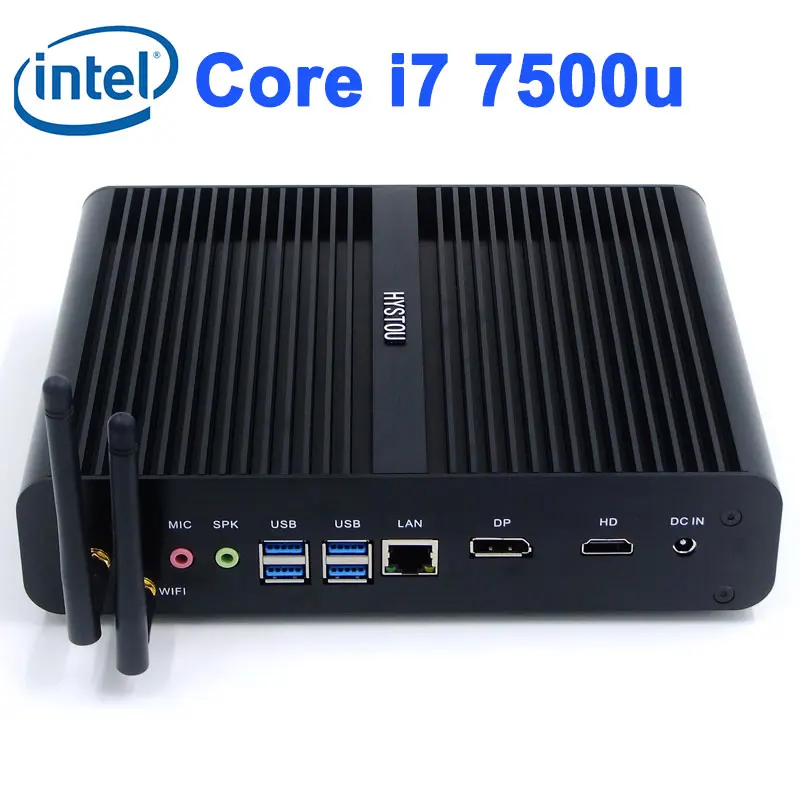 

[7th Gen Intel Core i7 7500u] kaby lake mini pc windows 10 linux max 3.5 ghz intel hd graphics 620 micro pc 4 k htpc kodi tv box