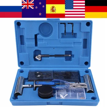 

67Pcs Car Tire Repair Tool Kit Tyre Puncture Repair Set for Car Motorcycle Truck