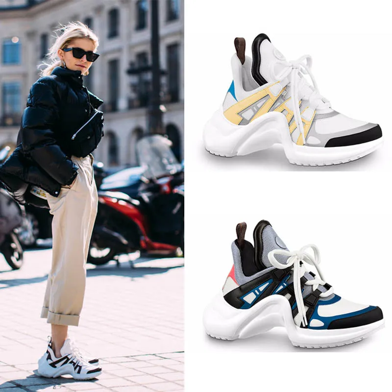 

GGOB 2018 Casual Shoes Ladies Womens Flats Genuine Leather Outdoor Walking Women Loafers Plus Size Sneakers Brand Flat With 2018