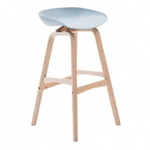 Creative Bar Chair Modern Minimalist Lift Bar Solid Wood Front Desk Chair Home Bar Stool Fashion High Bancos Para Barra