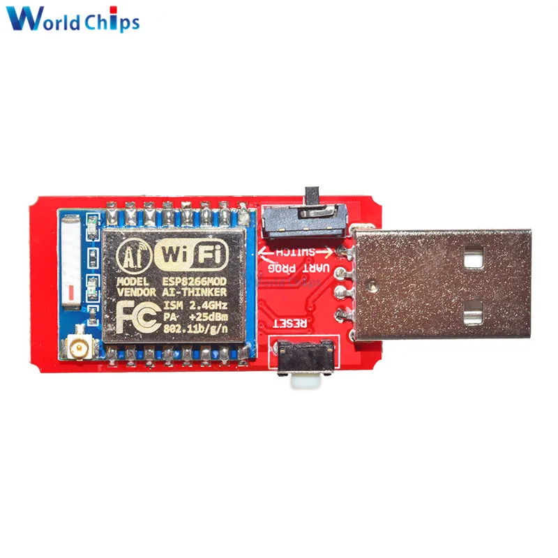 CH340 CH340G USB к ESP8266 ESP-07 беспроводной Wifi разработчик плата модуль Wi-Fi Встроенная антенна к ttl модуль драйвера