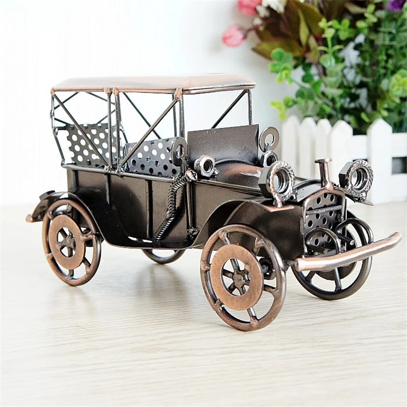 Goedkoop Cool! simulatie Diecasts Toy Voertuigen 1924 Sport Auto Legering Klassieke Auto Model Vintage Home Decor Collectie Kids Speelgoed Geschenken
