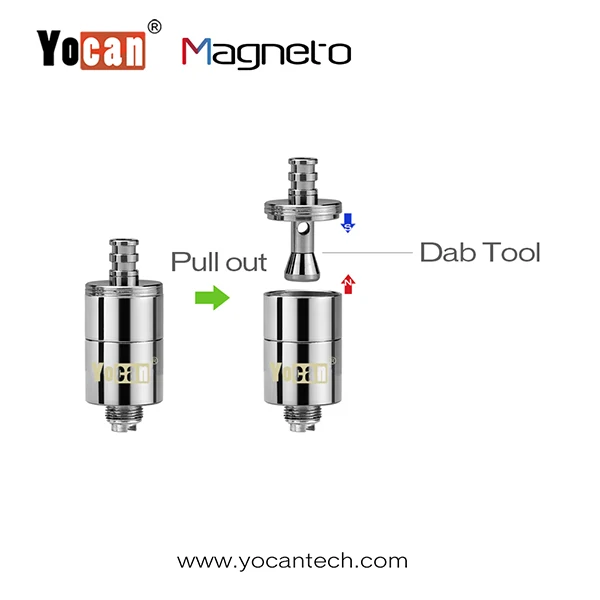 5 шт./лот аутентичный Yocan Магнето сменный картридж керамические катушки с сердечником хороший пар fit Yocan магнитные наборы E Койл электронной сигареты