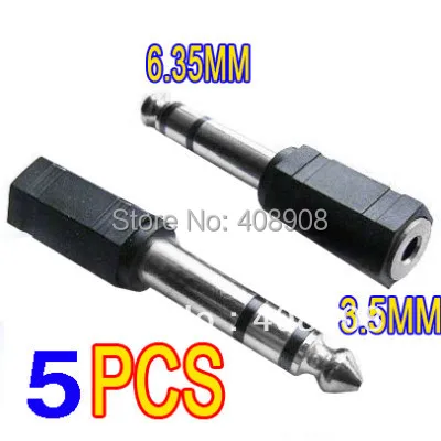 1 4 6 35 MM to 3 5 mm Adapter FOR DJ Headphones