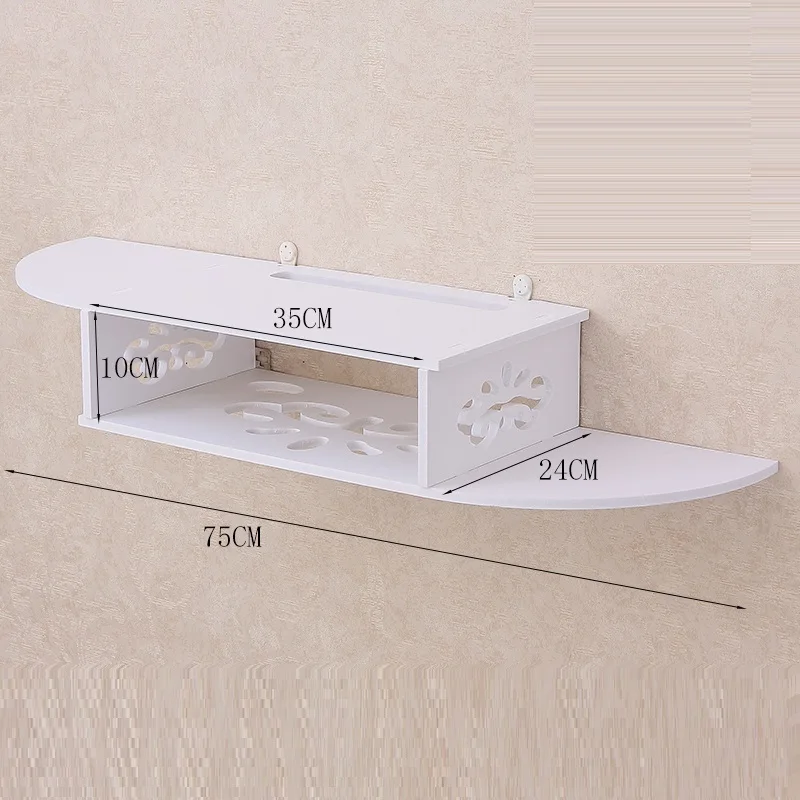 Украшение гостиной настенный прием беспроводной вешалка стеки шкаф коробка для хранения ТВ комплект-топ гнездо Крышка стойки - Цвет: MODEL X