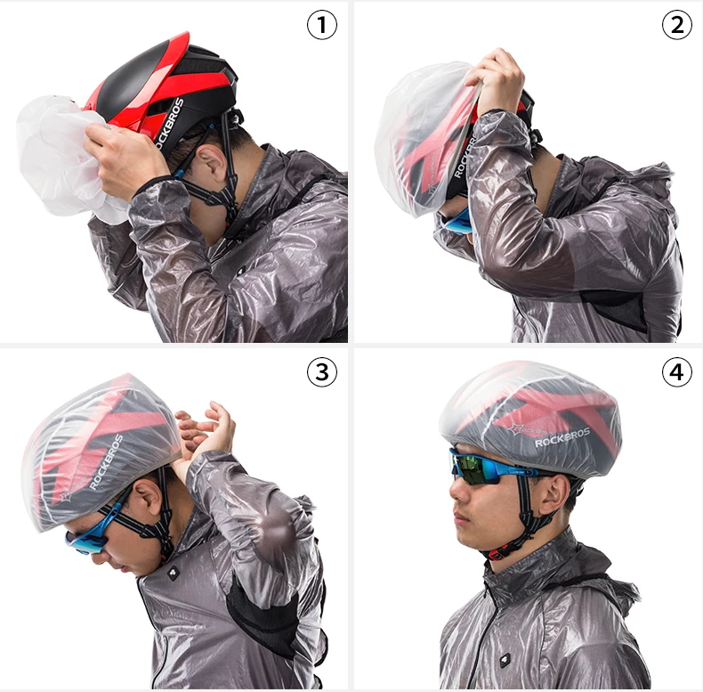 ROCKBROS ветрозащитный пылезащитный чехол для шлема водонепроницаемый велосипедный шлем непромокаемый ультра-светильник шлемы Чехлы тканые