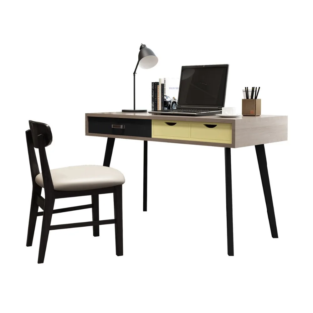  Home Computer Desk Office 120 * 60 cm Strong Thickening Modern Computer Stand Home Student Study/Wr