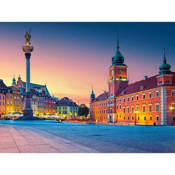 

Full Square/Round Drill 5D DIY Diamond Painting "European Plaza" 3D Embroidery Cross Stitch 5D Decor