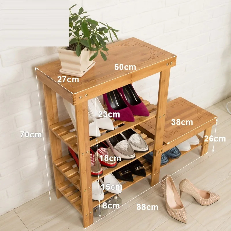 Version I Chaussure Kast Mobile Per La Casa Meuble Sapateira винтажная мебель Zapatero Organizador De Zapato Mueble для хранения домашней обуви - Цвет: Version I