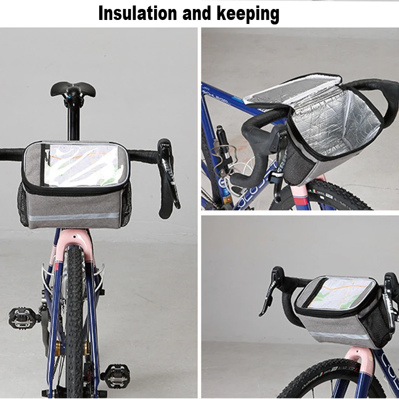 Clearance Mountain Bike Front Bag Waterproof Handlebar Bag Bicycle Frame Bag Front Tube Pocket Shoulder Pack bmx Bike Accessories 5 Clearance Mountain Bike Front Bag Waterproof Handlebar Bag Bicycle Frame Bag Front Tube Pocket Shoulder Pack bmx Bike Accessories 5