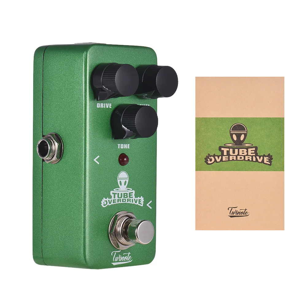 Twinote TUBE OVERDRIVE Mini аналоговая педаль для гитарного эффекта овердрайв Processsor