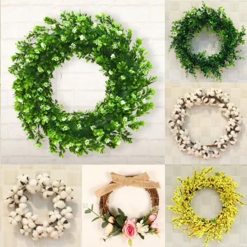 

Faroot 2019 New String Fake Artificial Flower Rattan Leaf Garland Floral Wedding Garden Decor