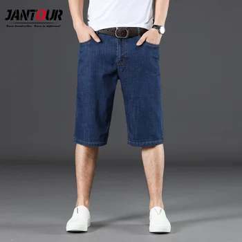 

2019 New Arrival Summer high quality Men cotton Denim Shorts Fashion Loose Casual Short Blue Jeans Brand Large size 28-40 42 44