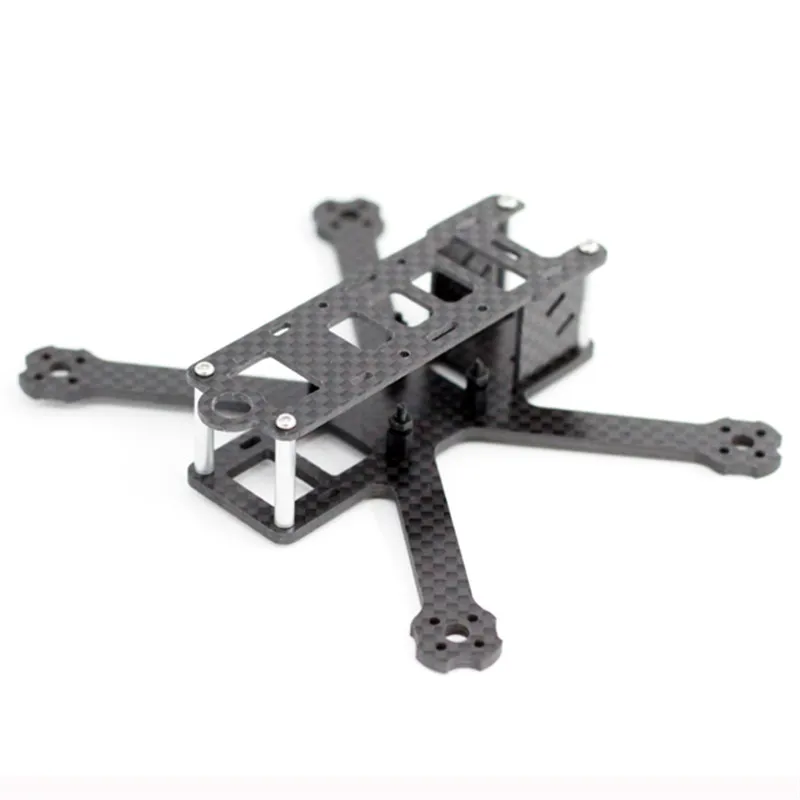 

A-max MINI QAV-R 130mm Wheelbase 2.5mm Arm Carbon Fiber FPV Racing Frame Kit 25g For DIY RC Toy Models Racer Quadcopter Drone