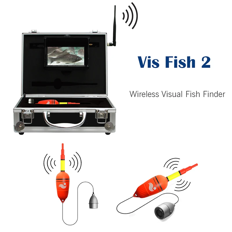 

1.2GHz Wireless Receiving 30m Long Distance Underwater Fish Finder Camera System Underwater Video Fishing Camera DVR Monitor