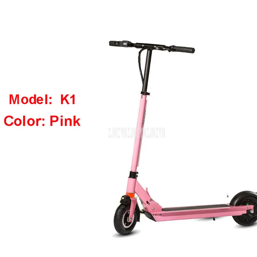 C1/C2/K1 двухколесный Умный складной электрический самокат, электрический скейтборд для взрослых, 15 км/30 км/35 км - Цвет: K1 Pink