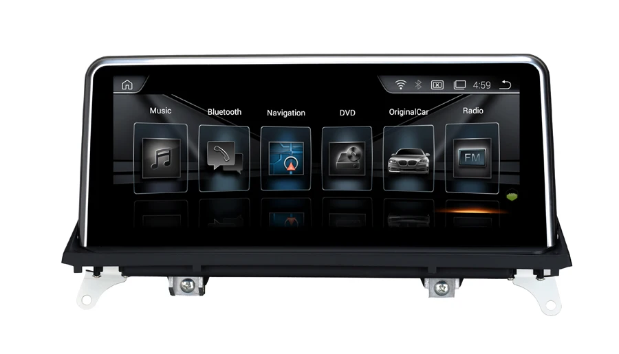 Best Excellent 6core Android 9.0 in-Car Navigation For BMW X5 E70 X6 E71 2007-2014 10.25" touch screen car gps radio stereo player 5