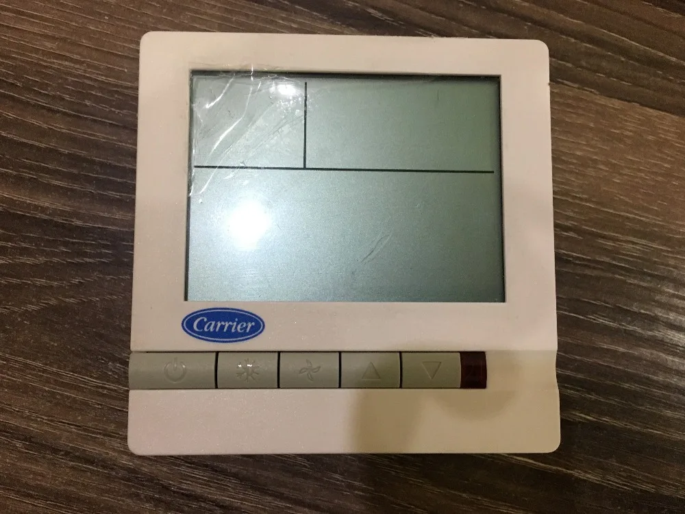 Carrier lcd thermostat temperature controlled switch temperature controller  air conditioning panel tms710sa - AliExpress