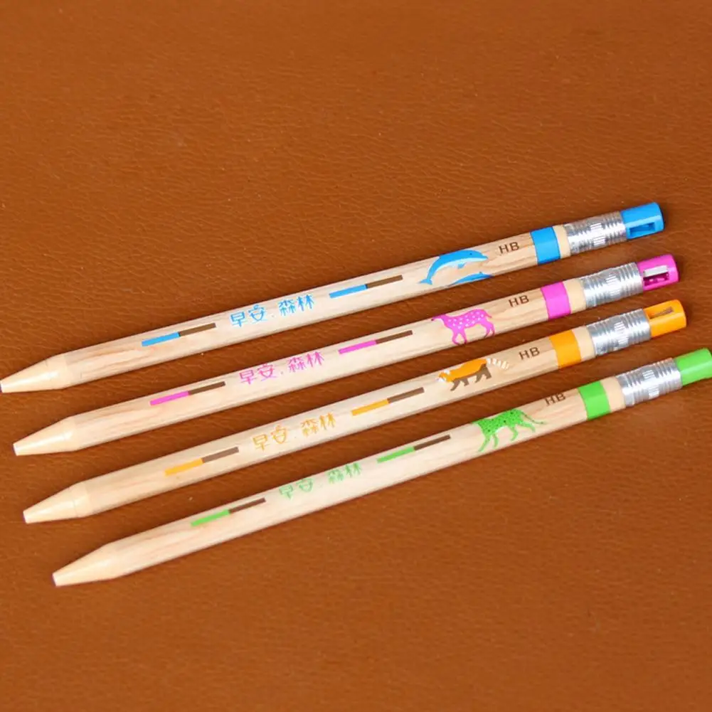 3 шт автоматический карандаш механический карандаш 2,0 мм свинец Заправка может добавить стержни для карандаша карандаши "каваий" Случайные цвета