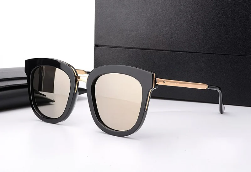 GENTLE MAYA 안경 Absente 한 선글라스 남성 여성 운전 편광 빈티지 Oculo 선글라스 V 로고 원래 상자