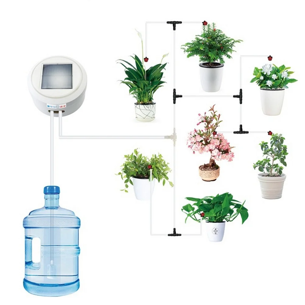 

Solar Irrigation Drip Irrigation USB Charging Solar Watering System Intelligent Garden Automatic Watering Device Tool Water Pump