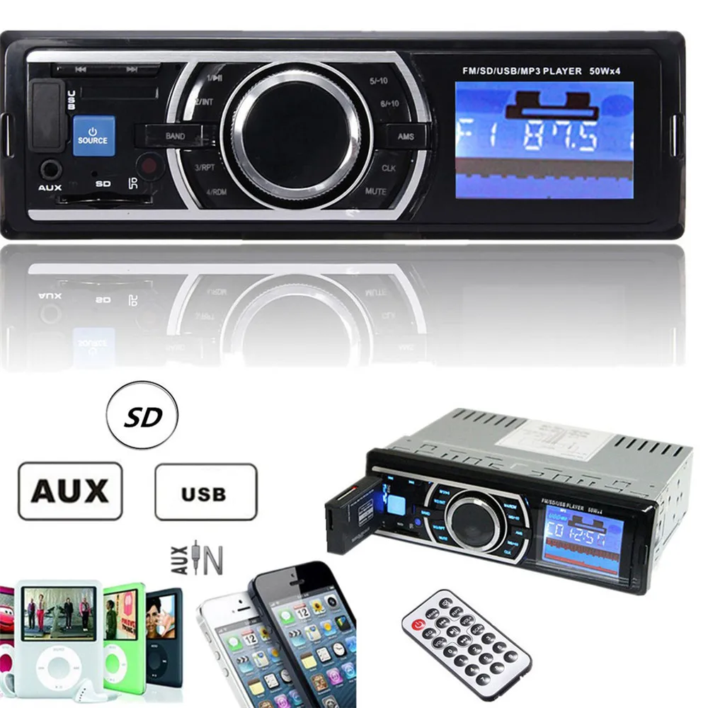 Brand New Car Audio Players 50W x 4CH Auto Car Stereo Audio In Dash Aux