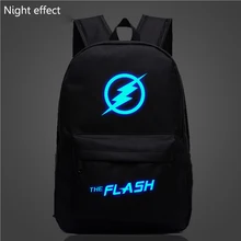 Mode-flash luminous druck rucksack glow freizeit rucksack galaxy animation rucksack schultaschen für jugendliche mochila