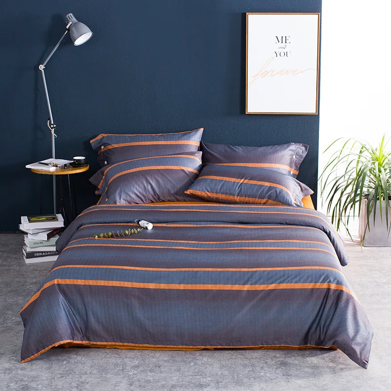 

printing Digital print Bedding Set Quilt Cover Design Bed Set Bohemian a Mini Van Bedclothes 4pcs BE1294