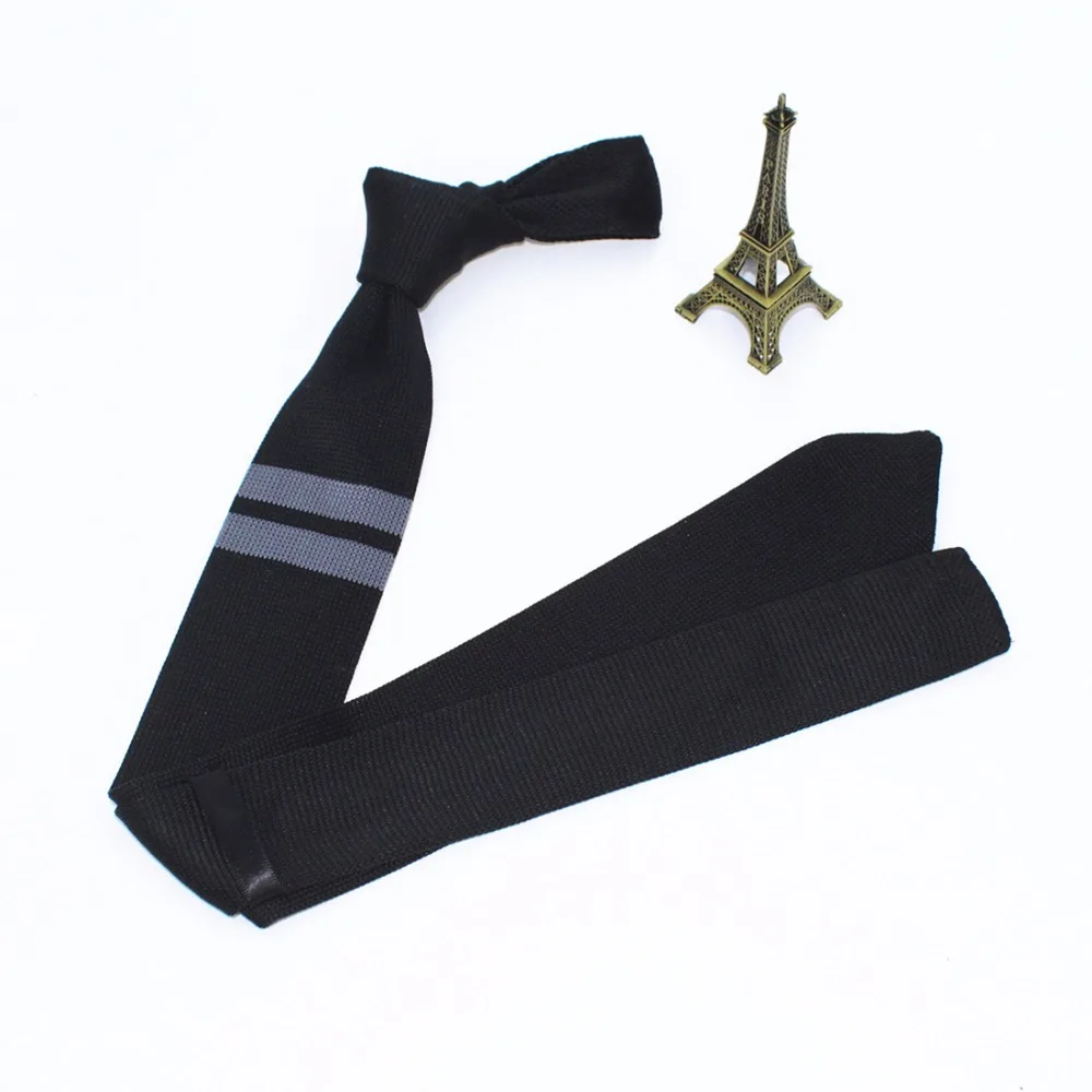 Jemygins Новая мода Мужской трикотажный галстук Марка Стройный дизайнер Для мужчин s Вязаные Галстуки галстук-стрела тонкие шейные платки для