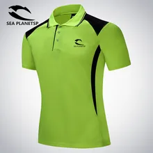 SEA PLANETSP 2017 New Men’s Cotton Casual Short-Sleeved PoloT-shirt Short Sleeve Casual Men Brand Design Clothing M-2XL