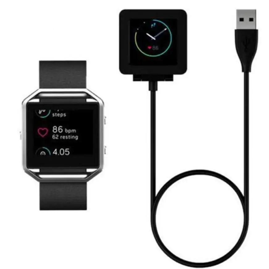 HL 2017 Replacement USB Charging Charger Cable For Fitbit Blaze Smart