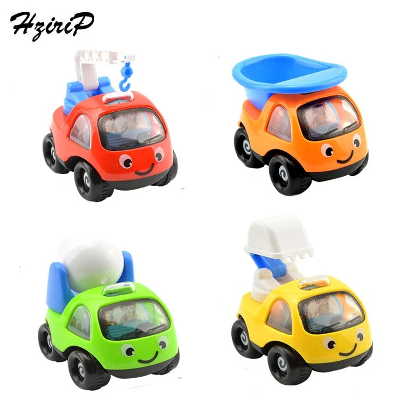 4ピース セットミニモデルおもちゃの車赤ちゃんのおもちゃプラスチック漫画エンジニアリング車車キッズ好きな知育玩具送料無料 Toy Car Baby Car Kidscar Baby Toy Aliexpress