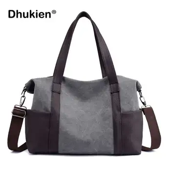 

2020 Fashion Shoulder Crossbody Bag Women's Canvas Handbags Vintage Messenger Bags Large Capacity Women Tote Bags Bolsos