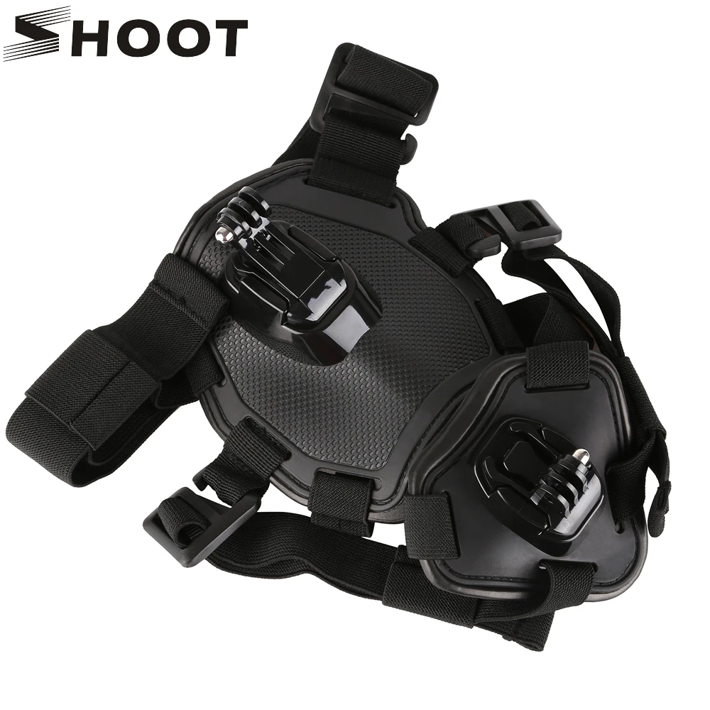 

SHOOT Fetch Dog Mount Harness Chest Strap for GoPro Hero 7 6 5 4 Session Xiaomi Yi 4K SJCAM Dog Camera Mount Go Pro Accessories