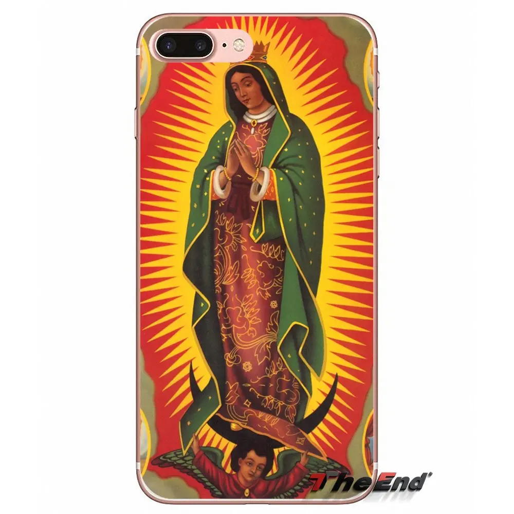 Virgin De Guadalupe Virgen Mary для Huawei Honor 7X V10 6C V9 6A Play 9 Mate 10 Pro Y7 Y5 P8 P10 Lite Plus GR5 2017 чехлы