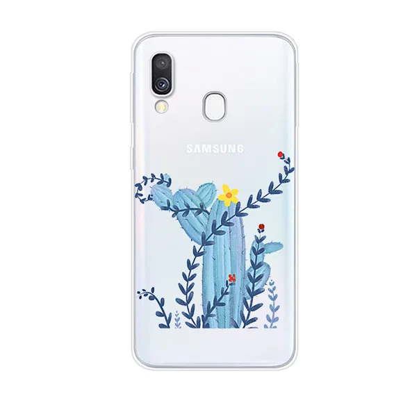 D для samsung A40 чехол A405 TPU Мягкий силиконовый чехол для телефона для samsung Galaxy A40 чехол A405F A 40 чехол прозрачный - Цвет: 29