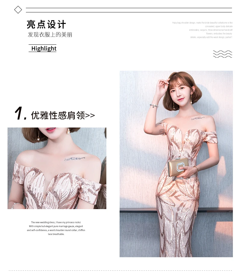 Золотая русалка отделка бисером Труба Длинные вечерние платья robe de soiree Длинные Выпускные платья Vestidos