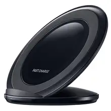 Fast Charge Vertical Wireless Charger S7 Pad Charging Dock Adapter For Samsung Galaxy S7 S7 Edge S6 Edge Note 5 7
