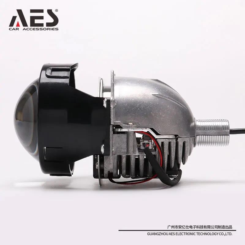 AES новейший Би-светодиодный объектив проектора 6000k автомобильные аксессуары простая установка Kingkong A1 светодиодный объектив проектора с сеульским светодиодный чипом
