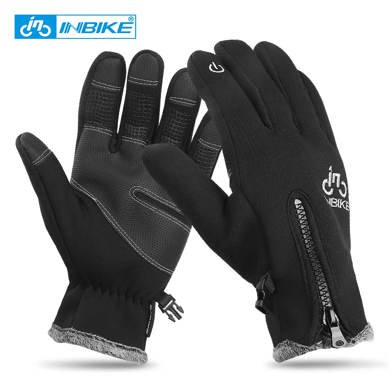 INBIKE Men s Cycling font b Gloves b font Ski font b Gloves b font Warm