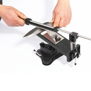 

2019 New Useful All-purpose Knife Sharpener Constant Angle Sharpener Professional Kitchen Knife Sharpener With Sharpening Stones